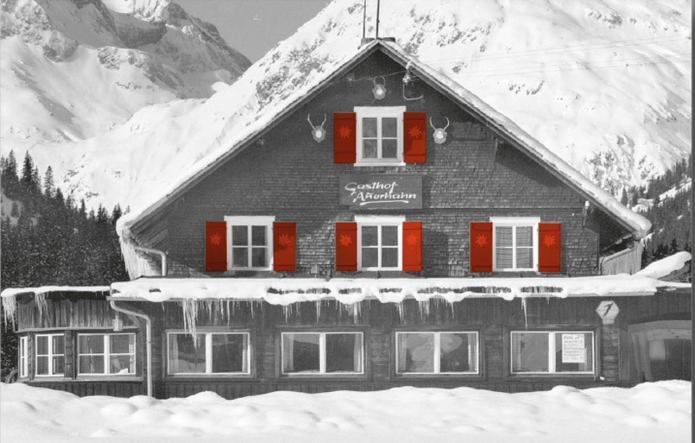 Gasthof Auerhahn 레흐암 아르베르크 외부 사진